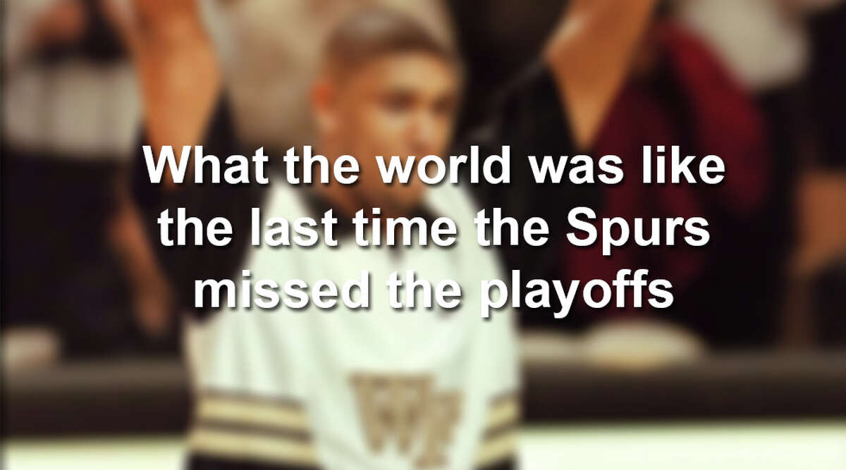 The last time the Spurs missed the playoffs was in 1997, when the world looked a lot different from today.