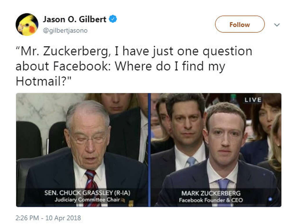 The Internets Best Memes And Reactions To The Zuckerberg Hearing