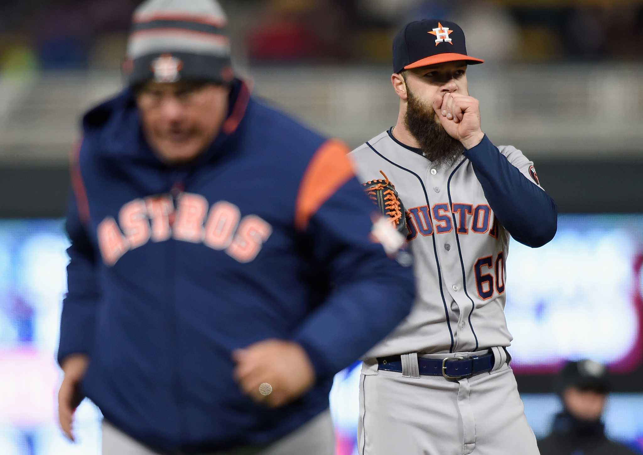 Dallas Keuchel says he's in good situation now with the Minnesota Twins