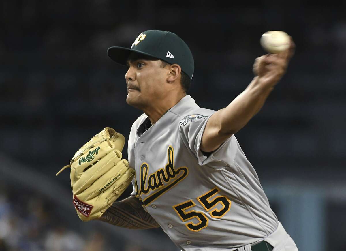 A’s Sean Manaea pitches well, gets no run support in loss to L.A.