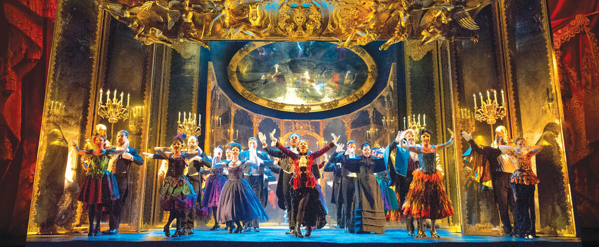 The cast of “Phantom of the Opera,” which will be staged at The Fox, May 9-20.