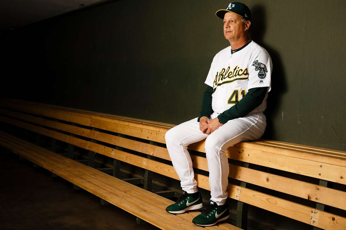First Base Coach Al Pedrique of the Oakland Athletics poses for a portrait during photo day at HoHoKam Stadium on February 22, 2018 in Mesa, Arizona. (Photo by Justin Edmonds/Getty Images)
