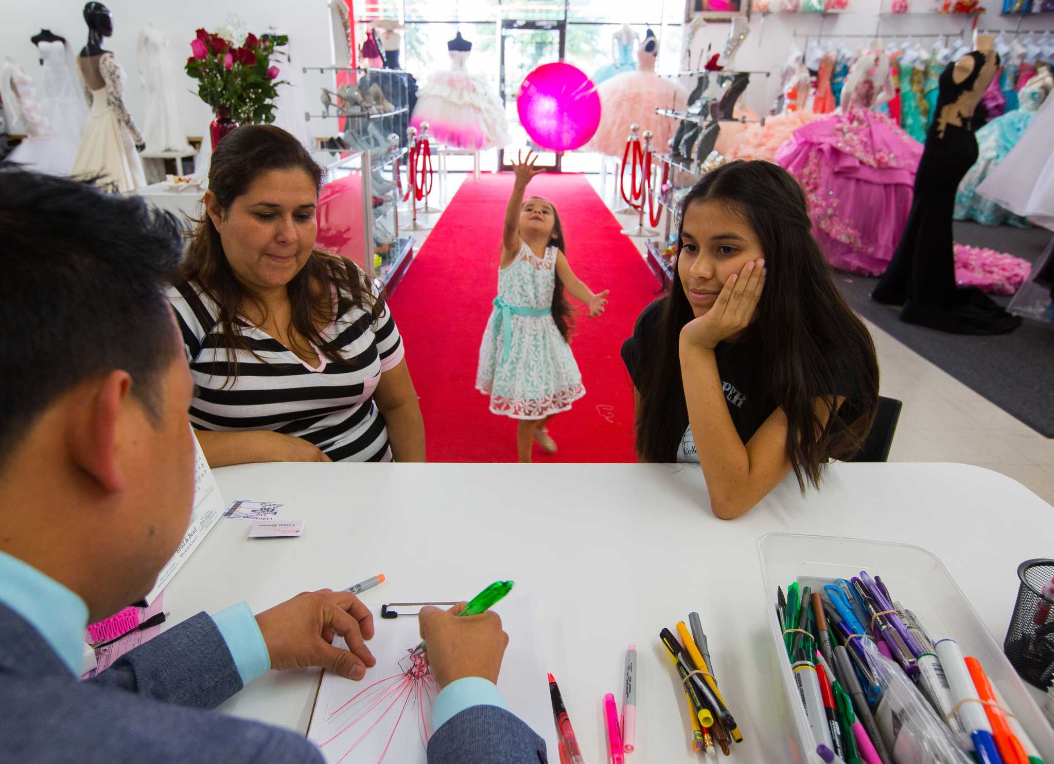 A quinceañera story Houston dressmaker helps girl’s dreams come true