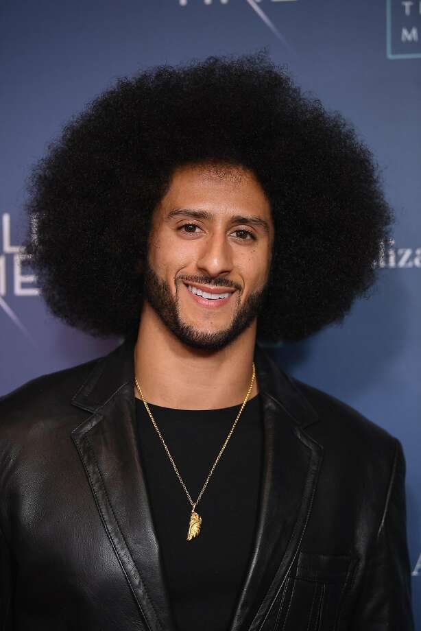 10 de outubro de 2017 - Trump tweets que Kaepernick deveria ter sido suspenso por protestar. Foto: Dimitrios Kambouris / Getty Images Para Hearst