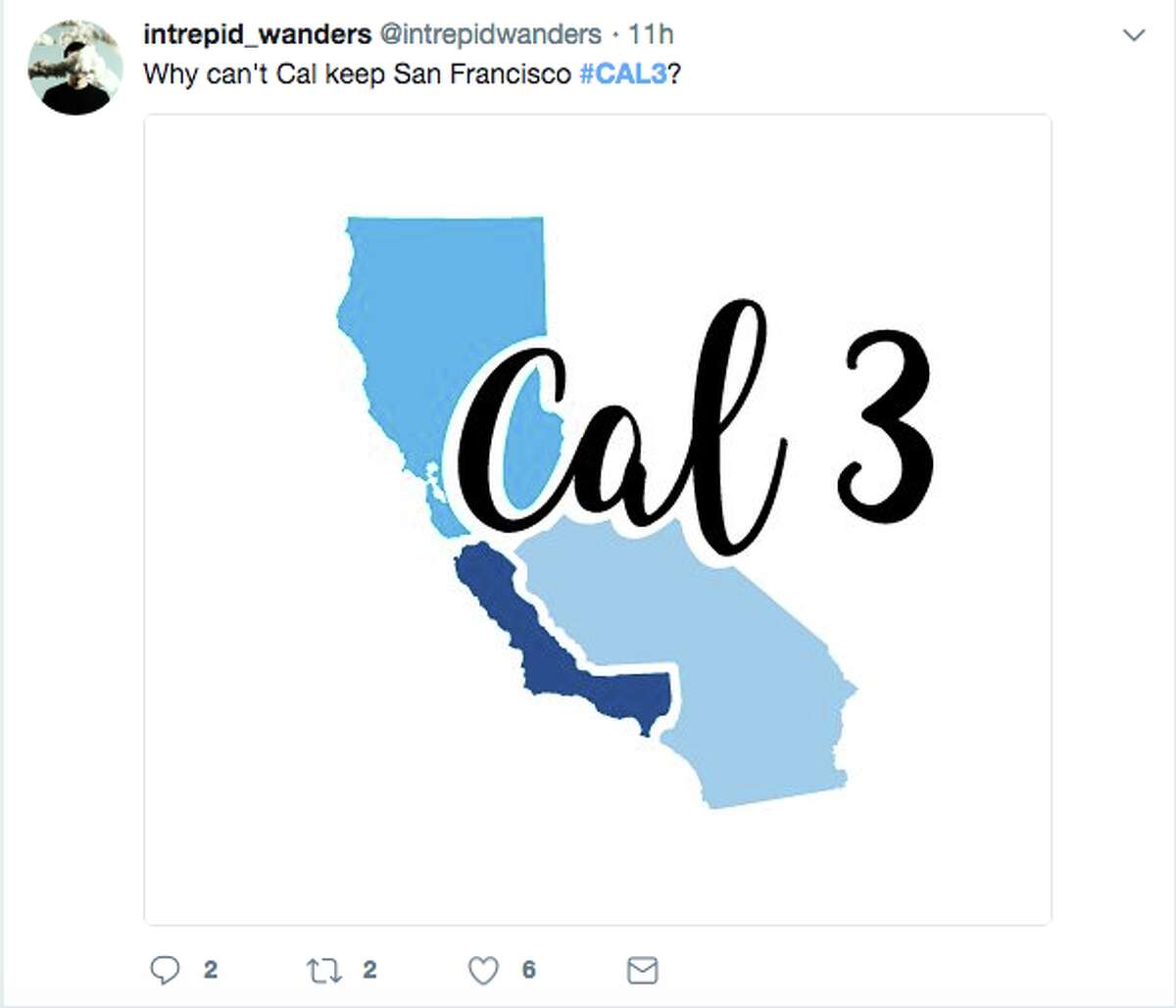 A proposal that would split California into three smaller states may qualify for the ballot in November.