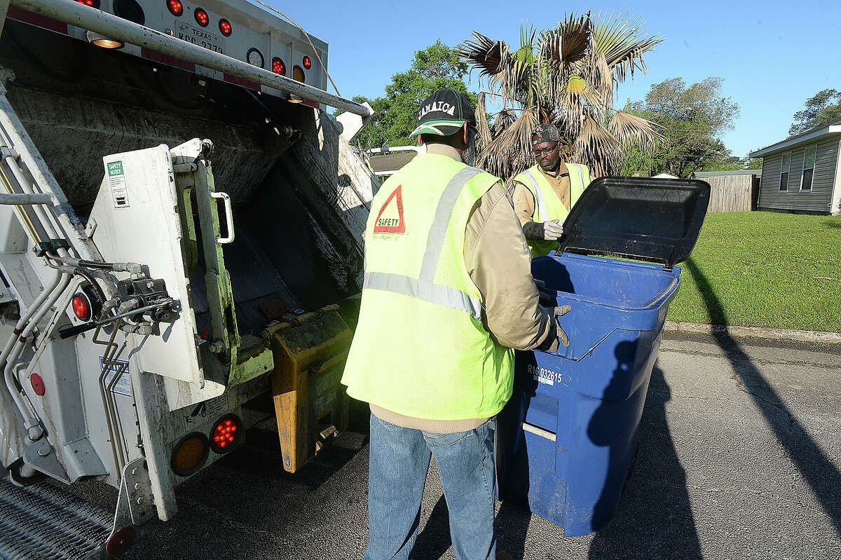 Trash collection picks up by tons postHarvey