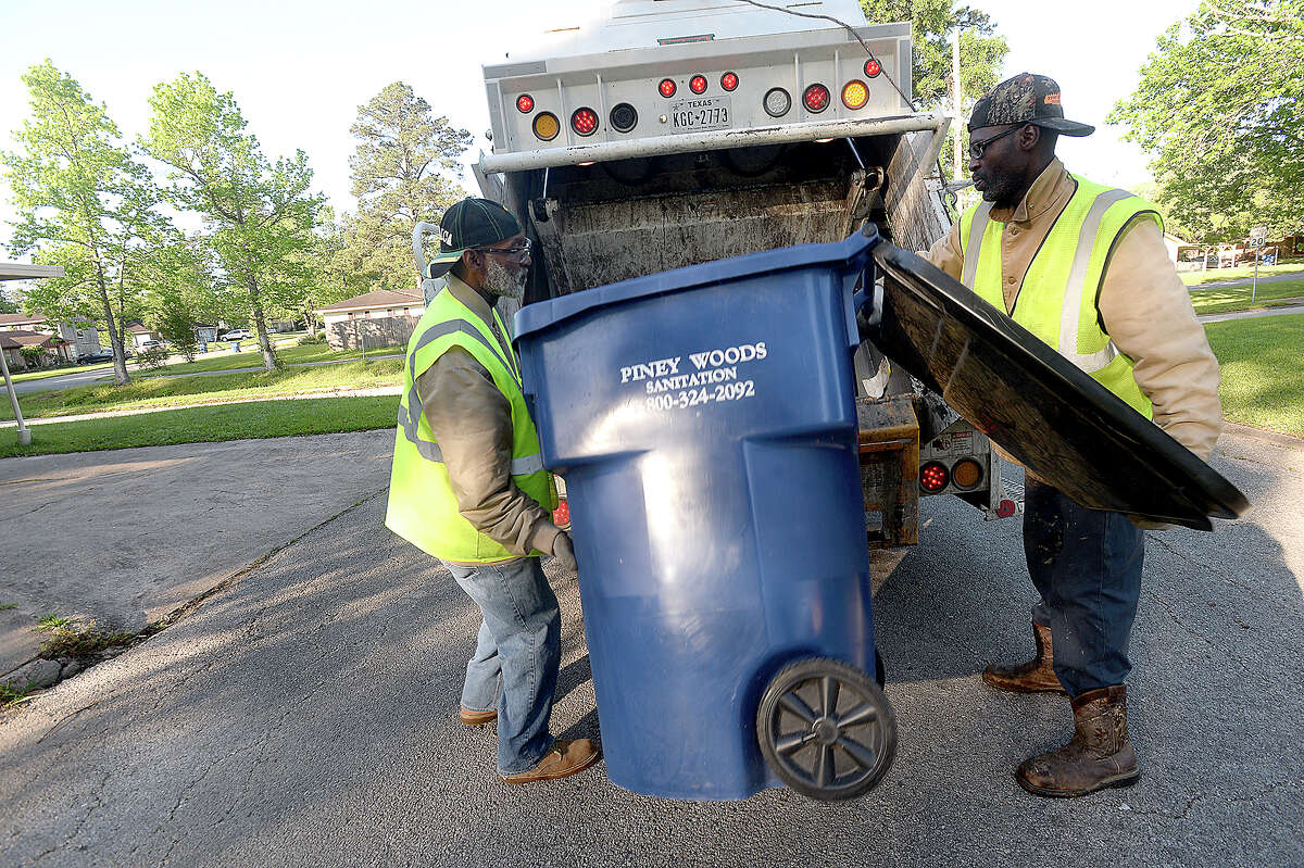 Trash collection picks up by tons postHarvey