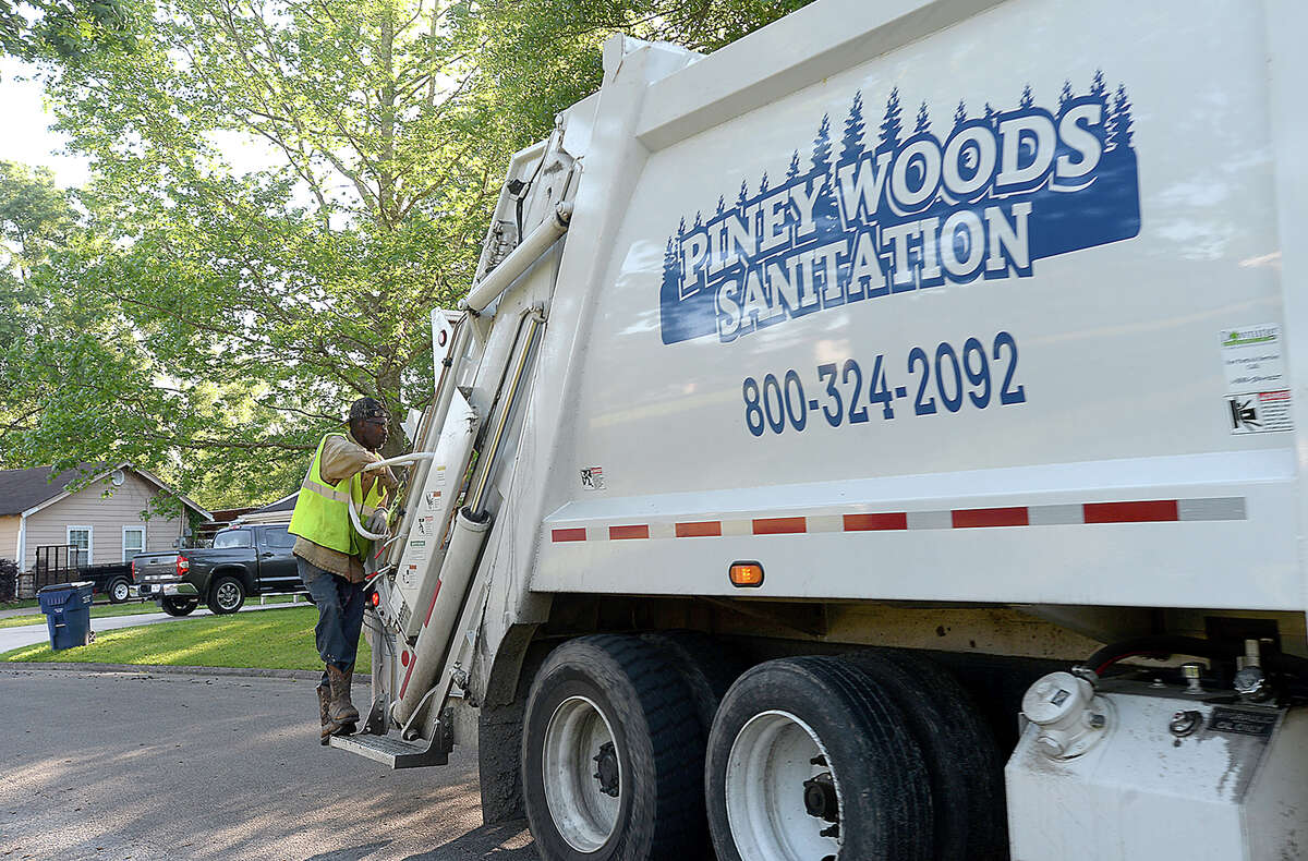 Trash collection picks up by tons postHarvey