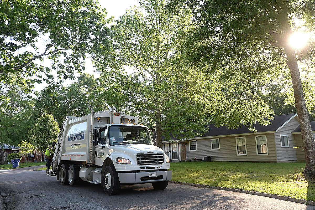 Trash collection picks up by tons postHarvey