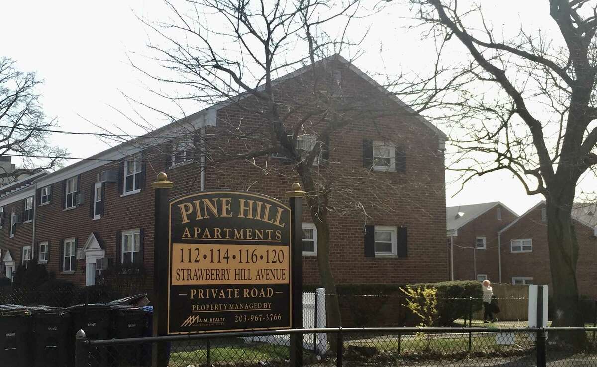 The Pine Hill Apartments complex on Strawberry Hill Avenue in Stamford, Conn., has sold for $25.5 million.