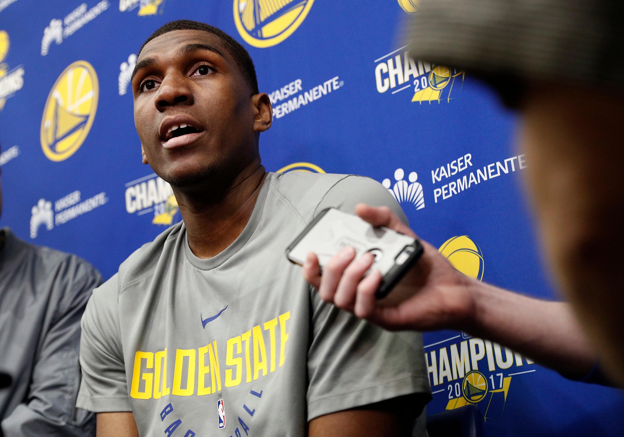 Warriors’ Kevon Looney eagerly eyes playoff debut