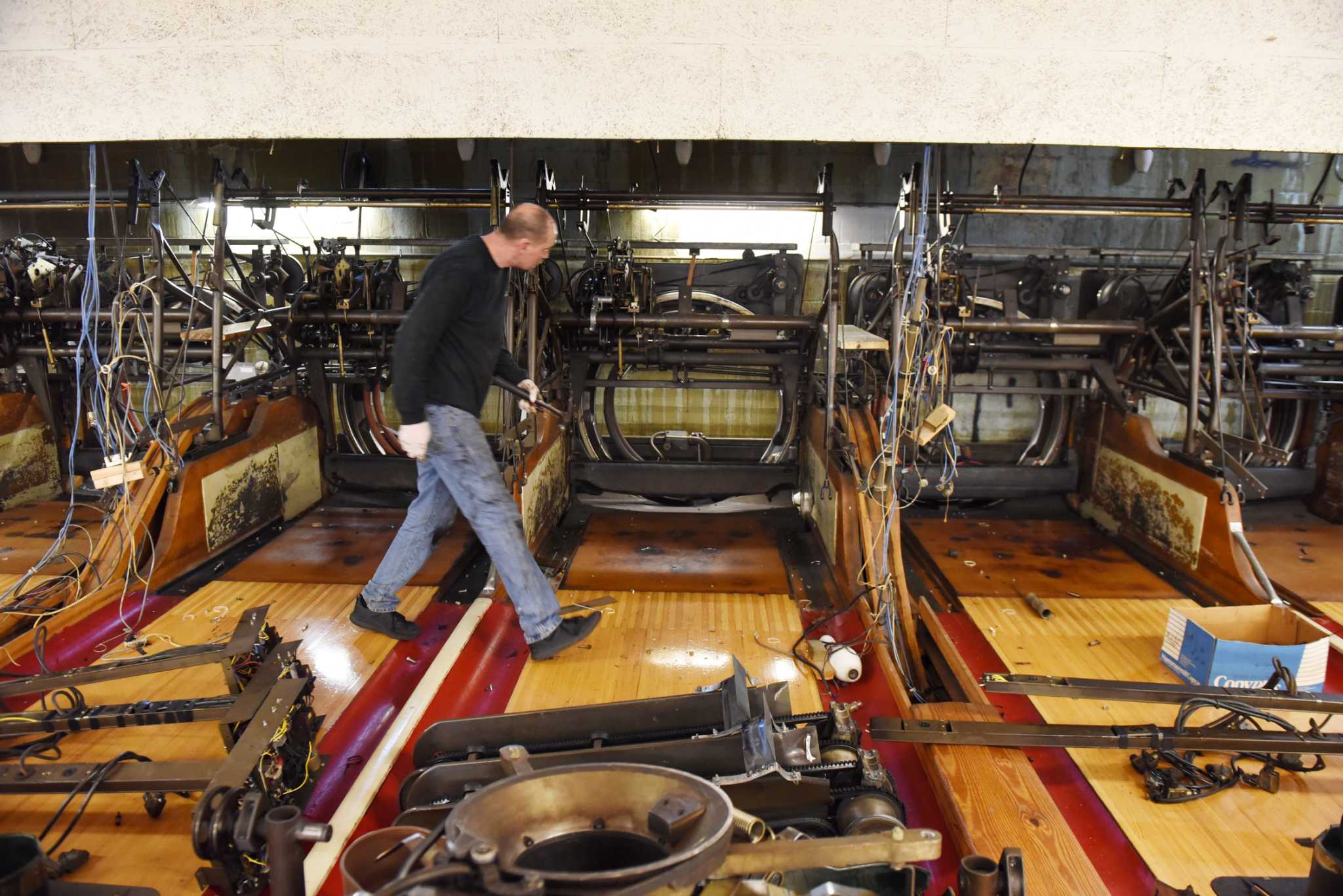 Historic Playdium bowling alley prepares to split