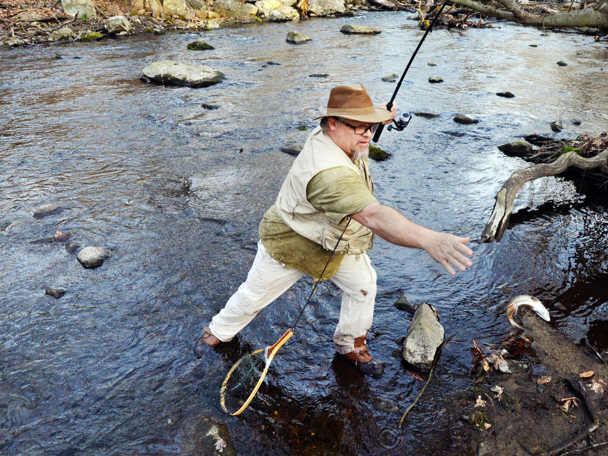 Fishing Season Opens on the Mianus River