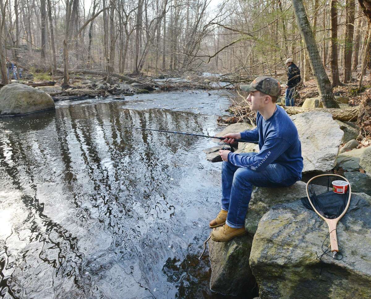 Fishing Season Opens on the Mianus River