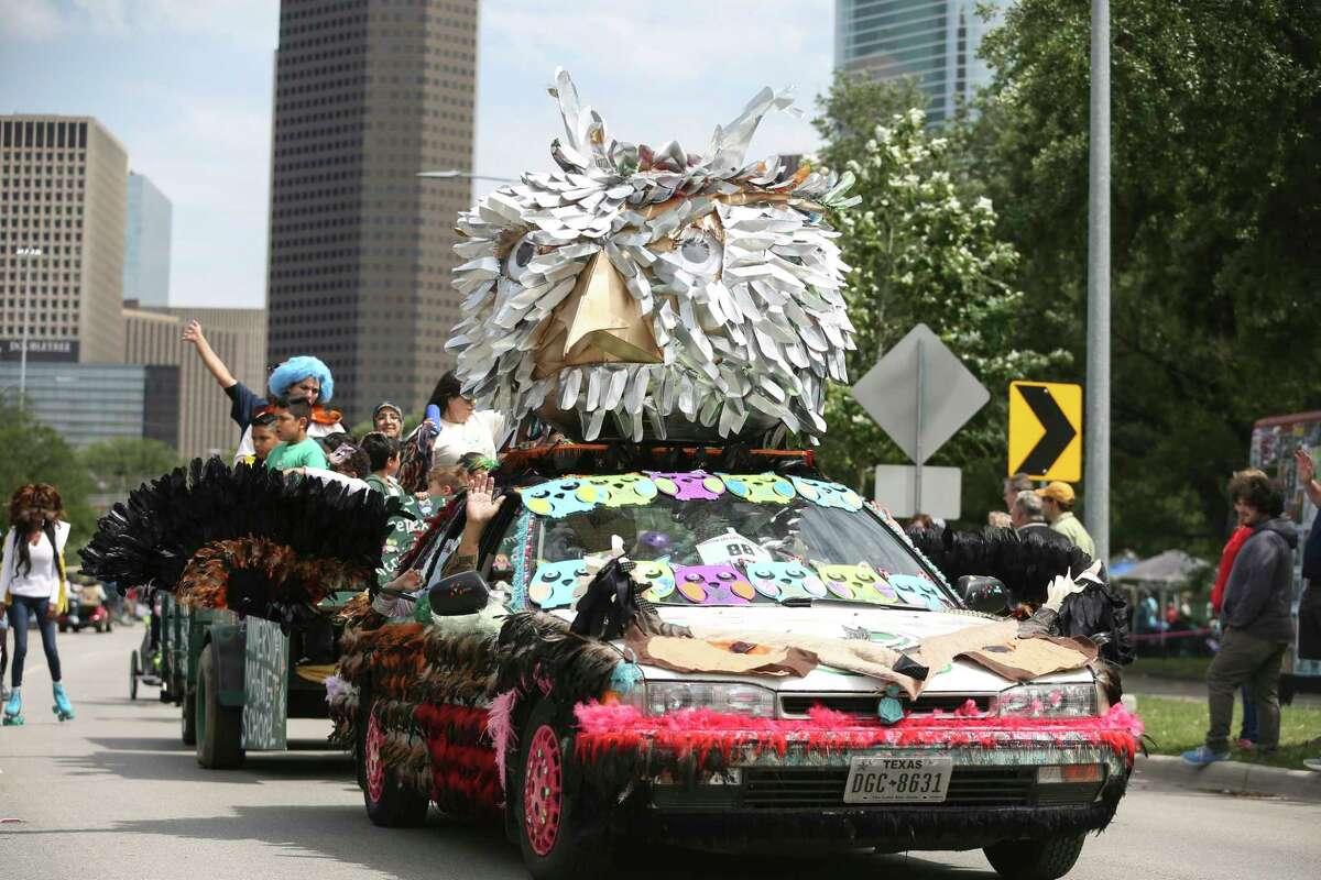 Houston's annual Art Car Parade rolls through downtown
