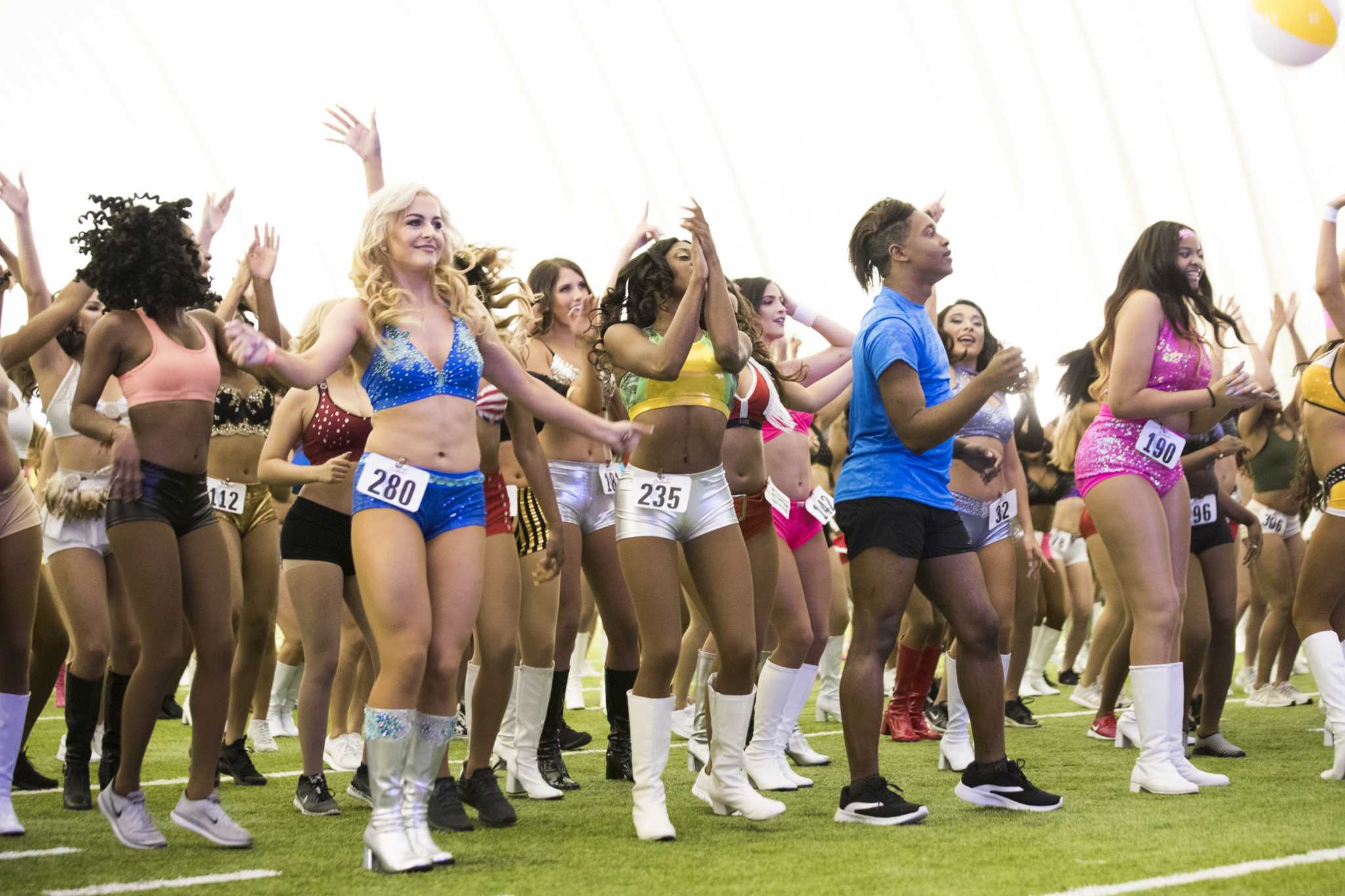 The Houston Texans Cheerleaders held tryouts this past weekend : r/Texans