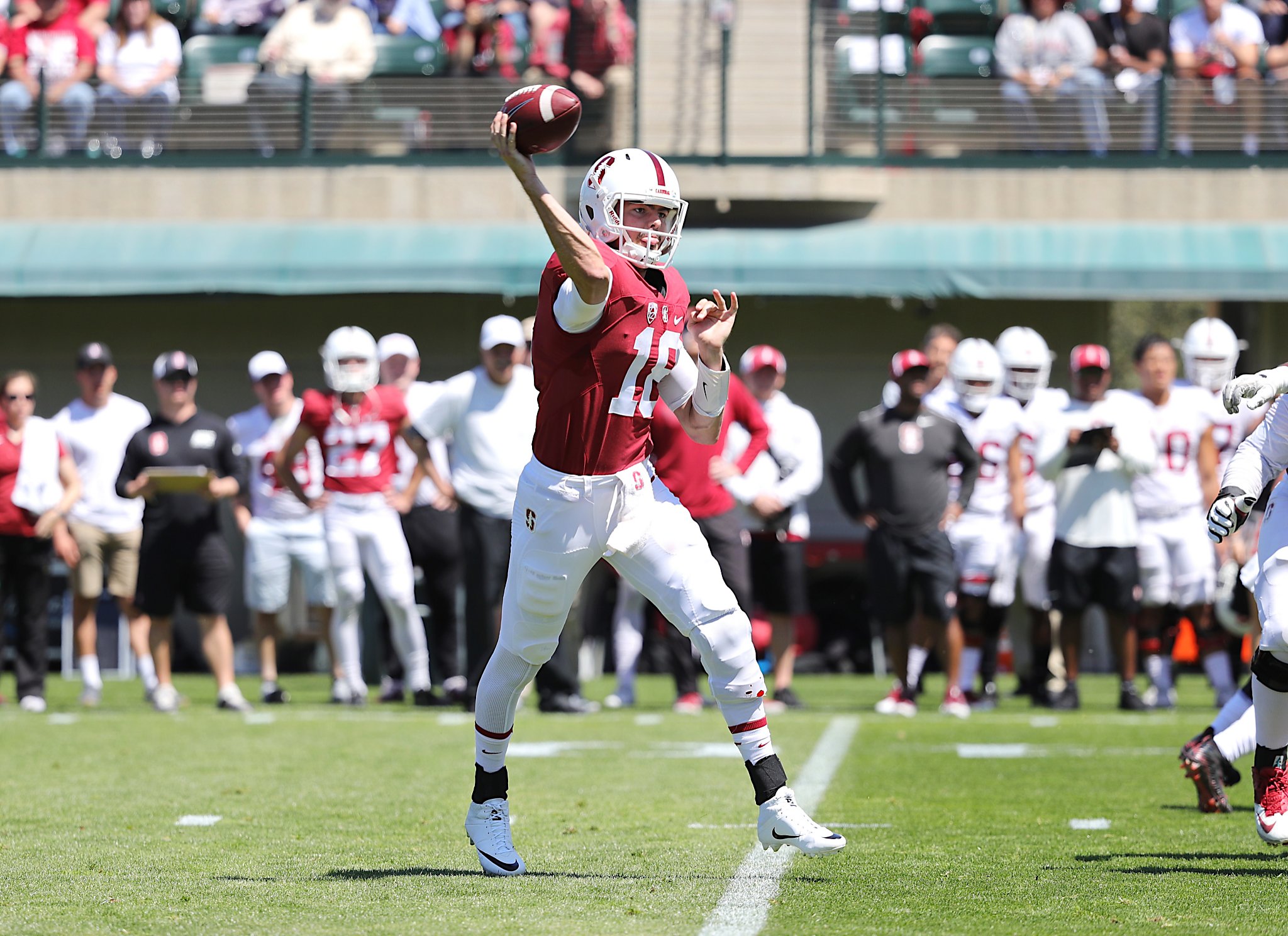 QB Jack Richardson stands out in Stanford spring game, lands a scholarship