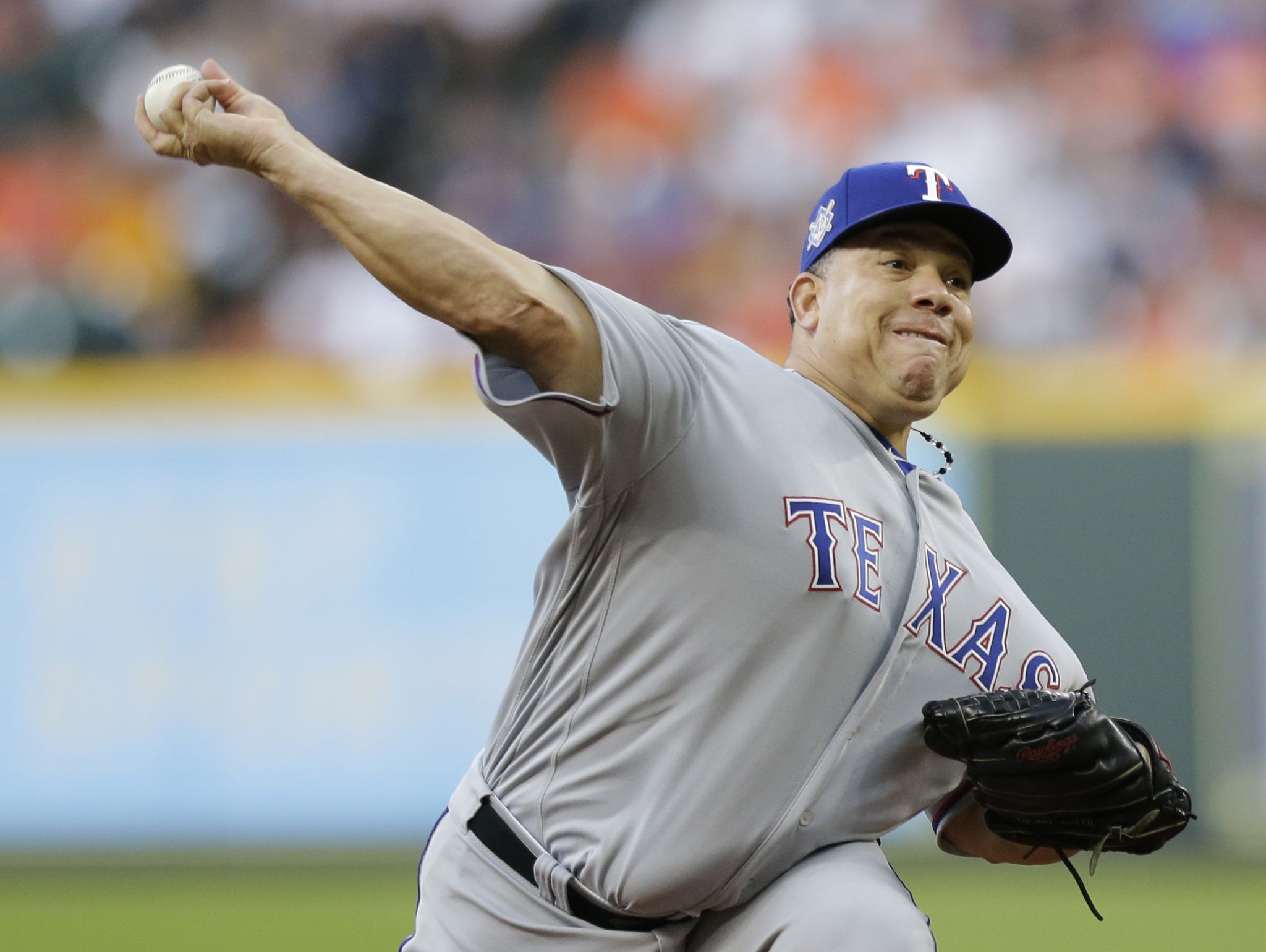 Bartolo Colon of the Cleveland Indians poses for photo during media News  Photo - Getty Images