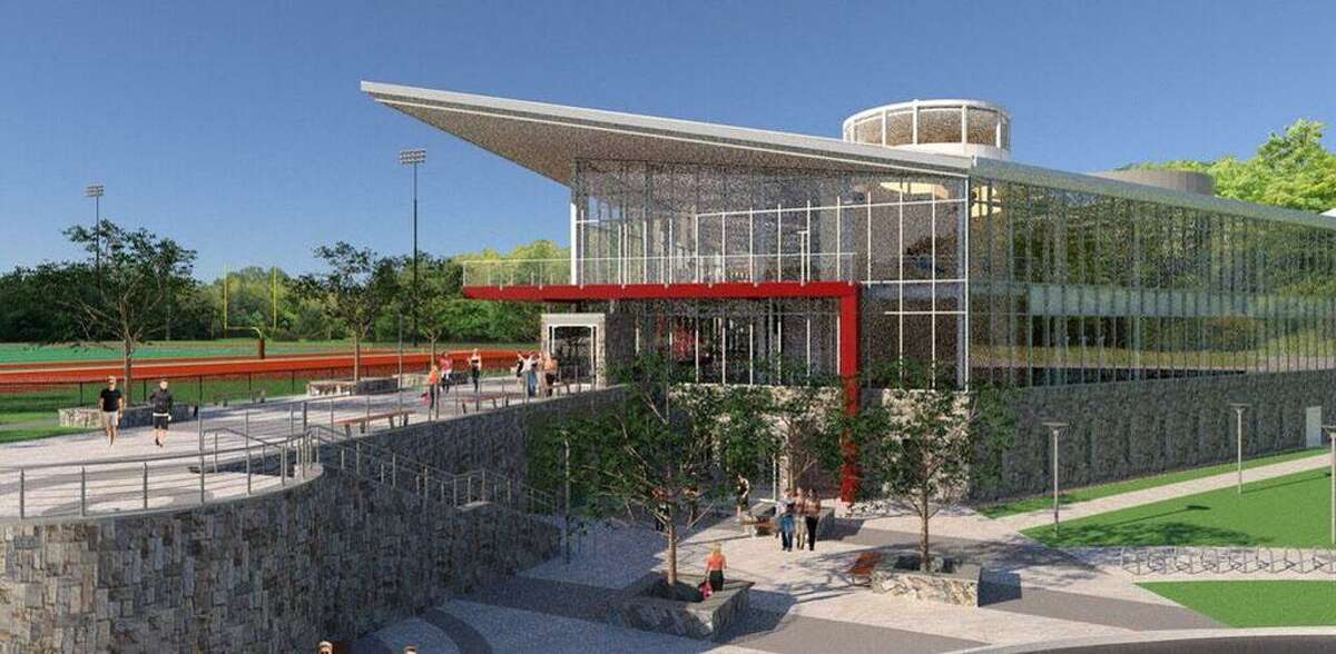 Rendering of new Valentine Athletic Center at Sacred Heart University