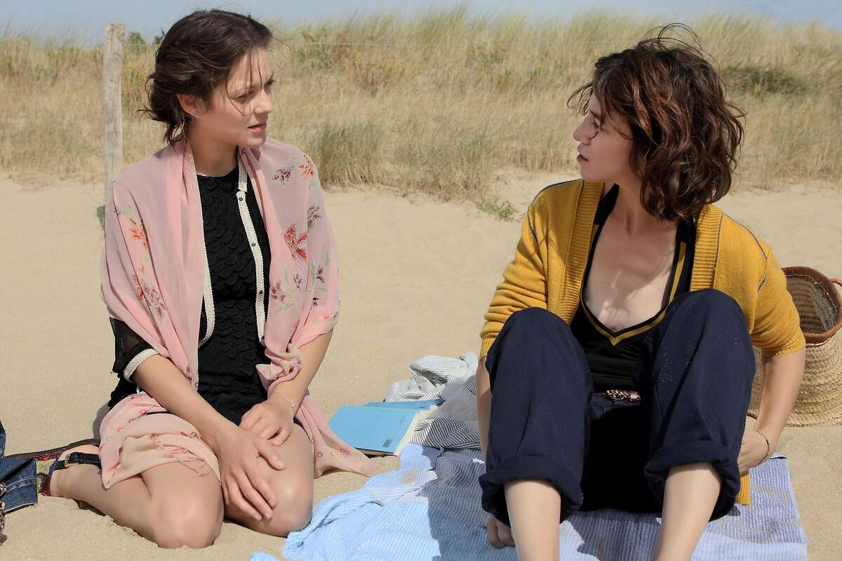 Marion Cotillard (left) and Charlotte Gainsbourg star in the new French drama, "Ismael's Ghosts."