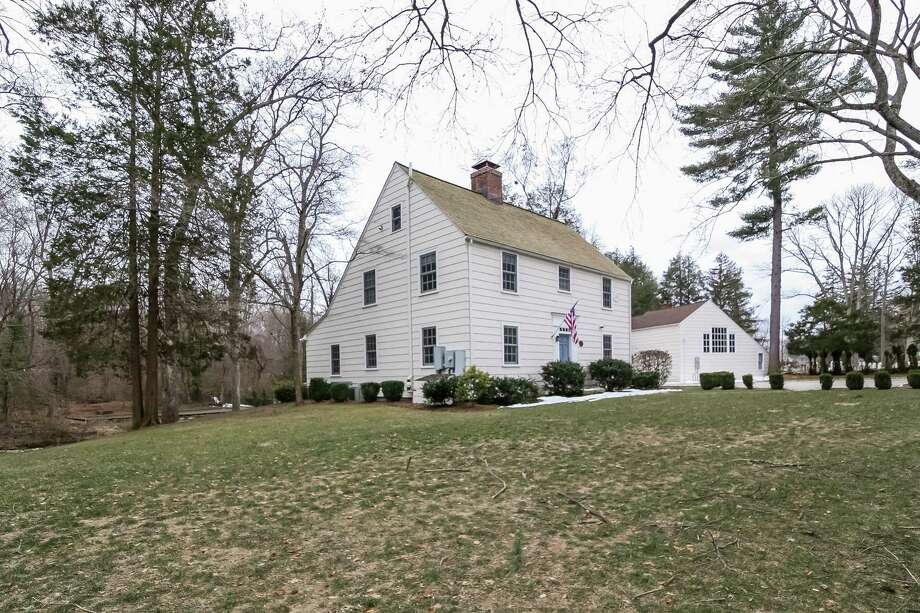 The renovated colonial saltbox house at 38 Evergreen Avenue was the home of two creative geniuses and Renaissance men - illustrator Harold von Schmidt and his son Grammy Award-winning son Eric. Photo: Contributed Photo / © 2018 PlanOmatic