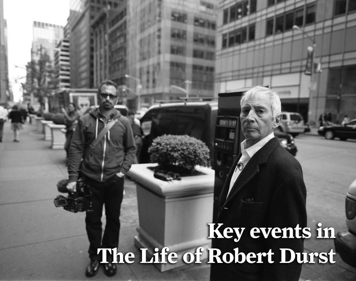 PHOTOS: Key events in the life of Robert Durst Robert Durst, a member of a wealthy New York real estate family was arrested in New Orleans on a murder warrant in his friend Susan Berman's 2000 death. See the critical moments in Durst's numerous legal cases.