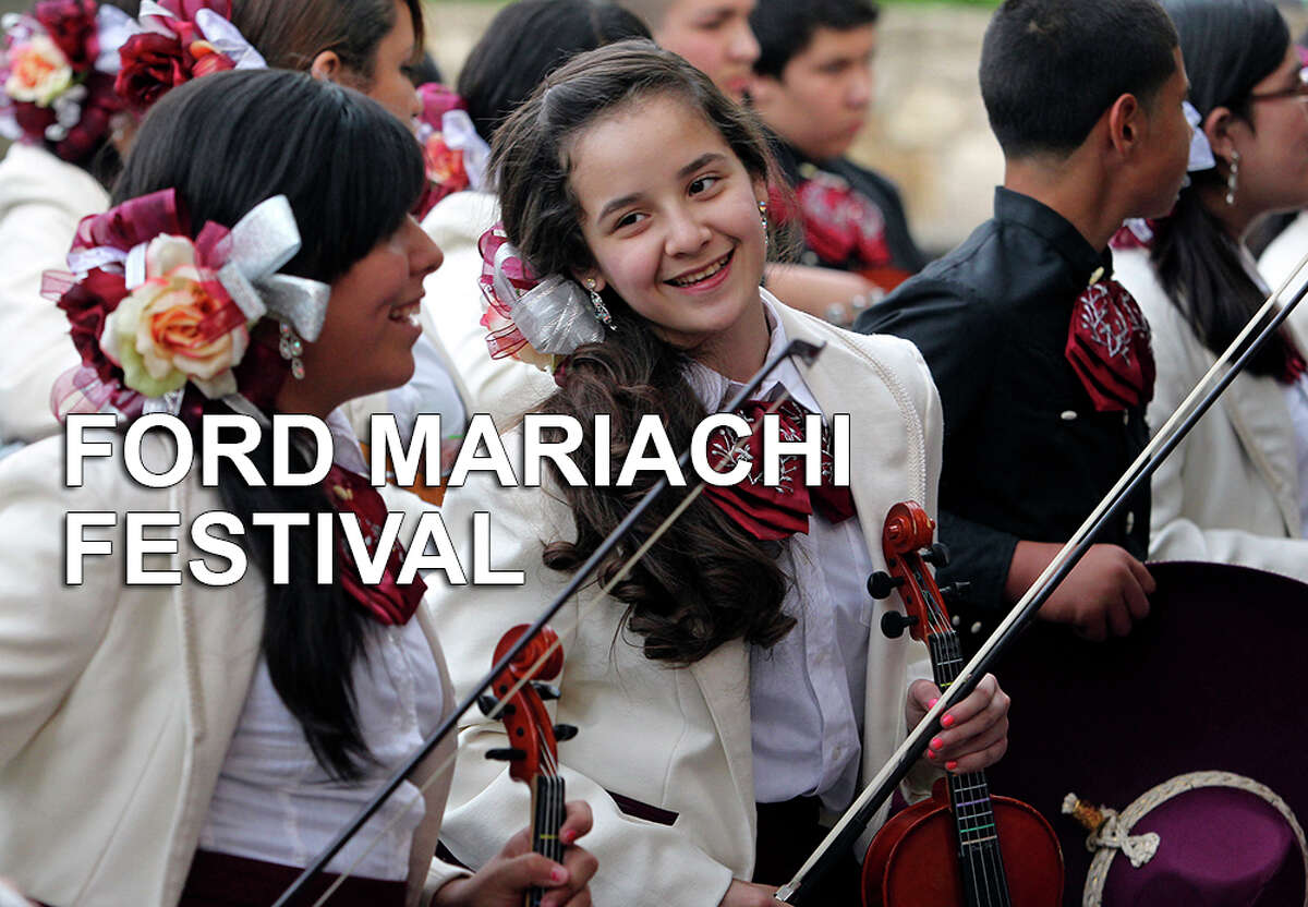 Ford Mariachi Festival  Where: The Riverwalk, throughout downtown When: 7:30-9:30 p.m. April 24-26 Tickets: Free