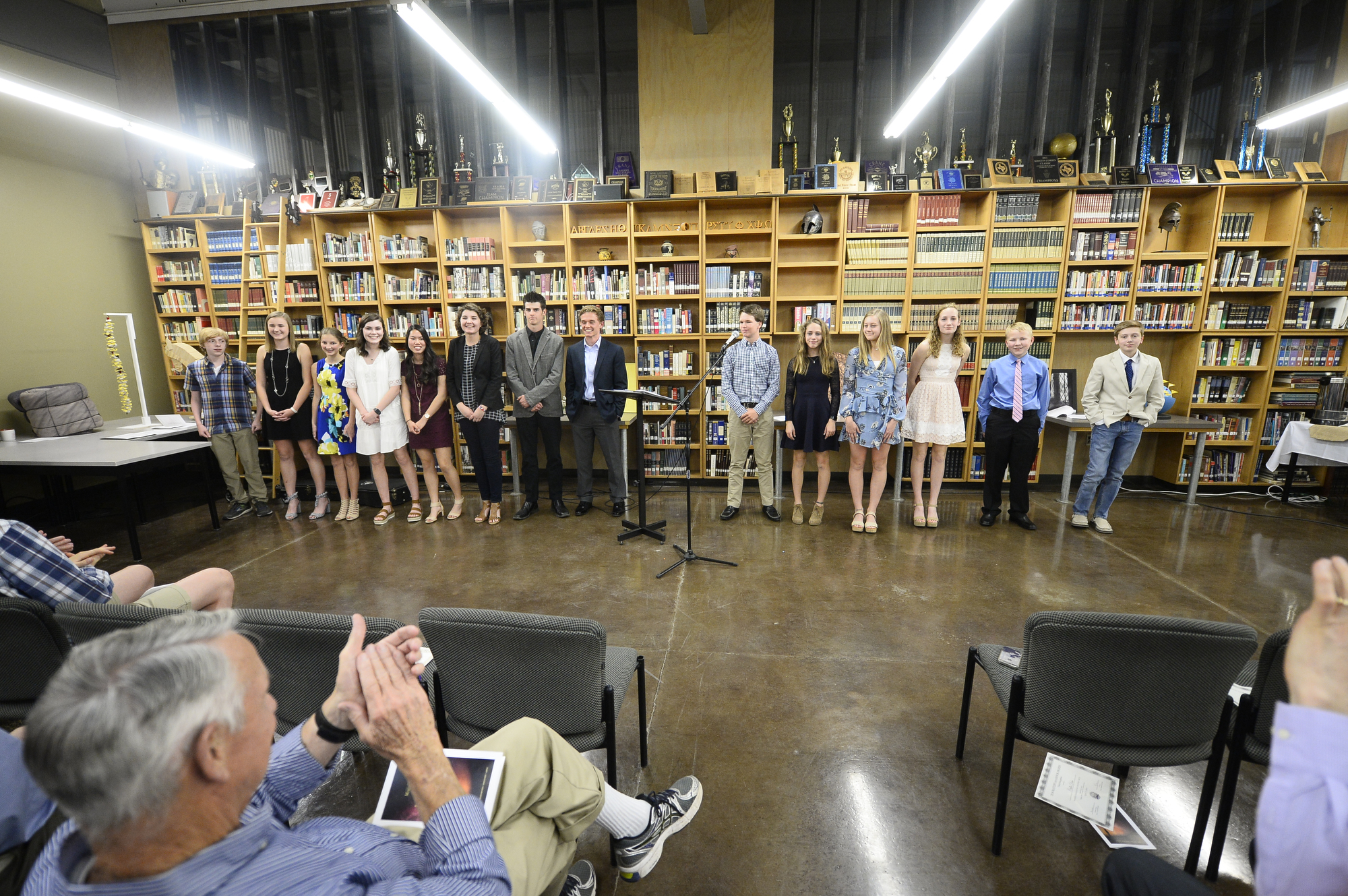 Midland Classical Academy students recognized for honors projects