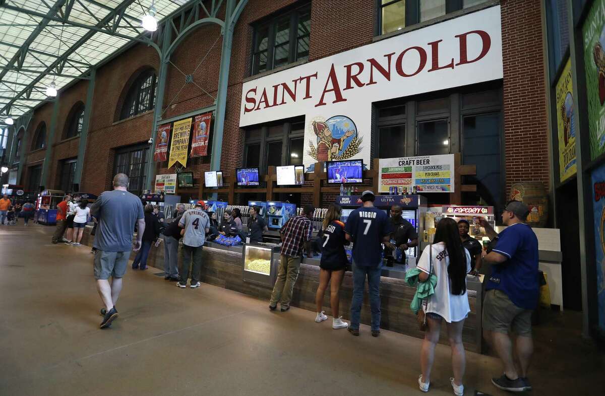 Section 104 at Minute Maid Park 