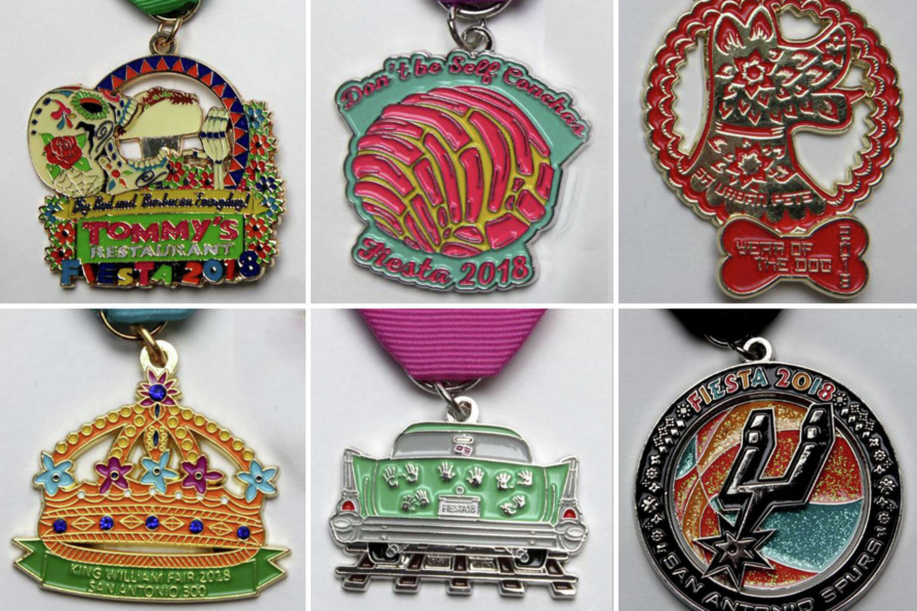BRAND NEW 1718-2018 OFFICIAL City of San Antonio 300 Tricentennial Fiesta Medal 