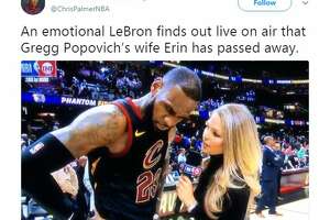 NBA players, fans react to the death of Gregg Popovich's wife, Erin