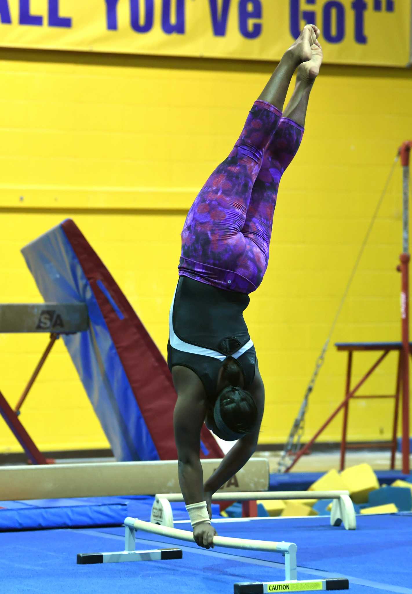 BISD gymnastics program is one of a kind in region