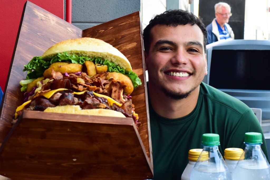 What it's like to tackle Corpus Christi Hooks' crazy food challenge