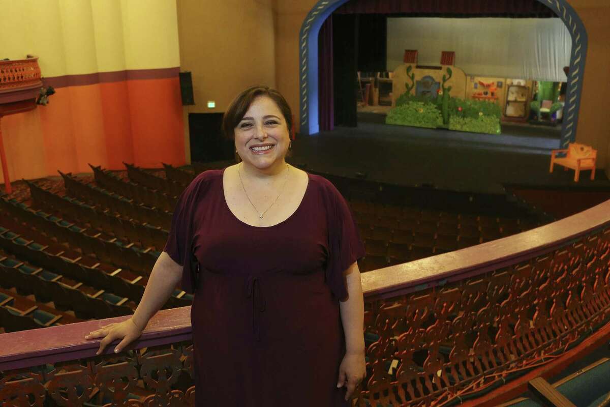 Frances Limoncelli, who was photographed shortly after she became managing artistic director of Magik Theatre in 2016, is leaving the theater this summer.