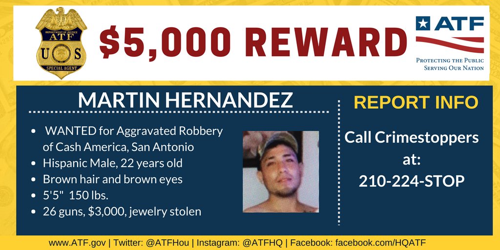 Reward offered for suspect accused of robbing S.A. pawn shop ...
