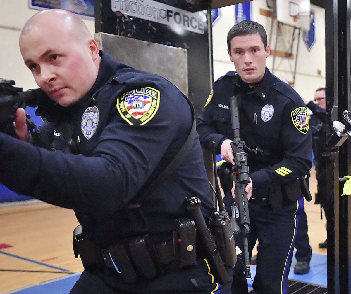 Wallingford police active shooter training