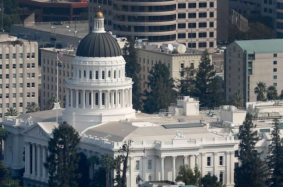 California's State Capitol building in Sacramento.