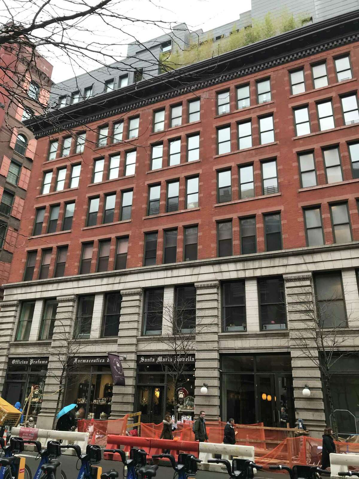 David Bowie lived at 285 Lafayette St., the site of a onetime chocolate factory.