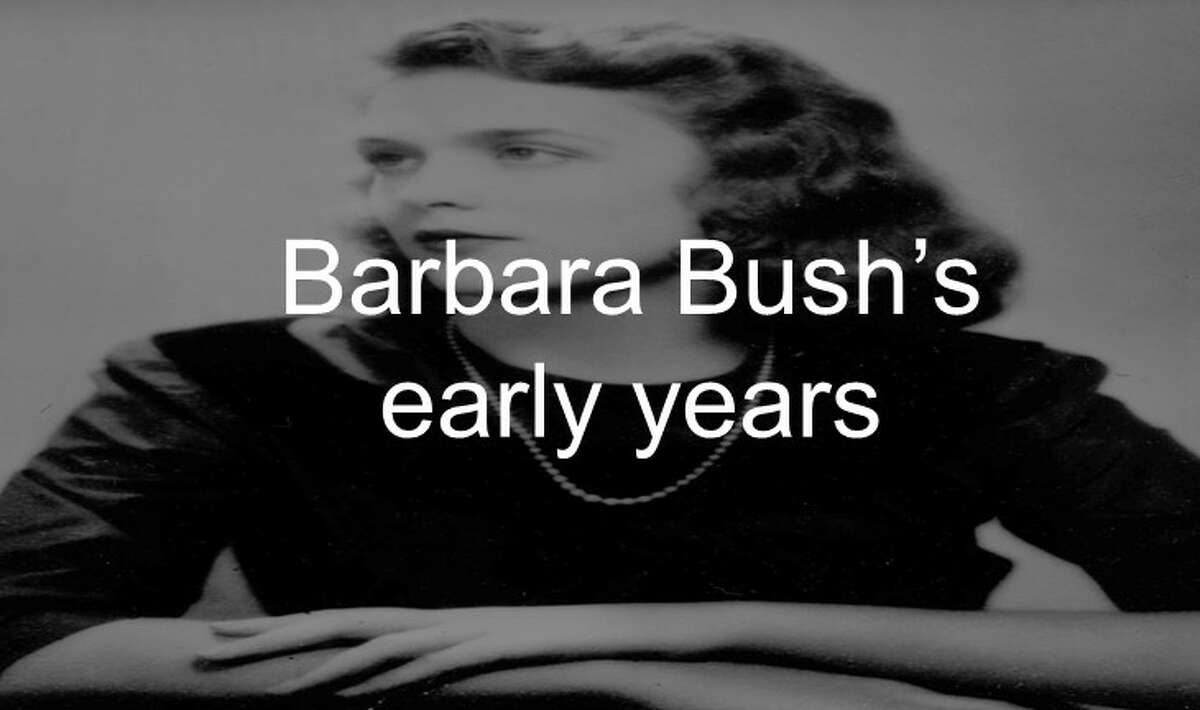Barbara Bush's early years