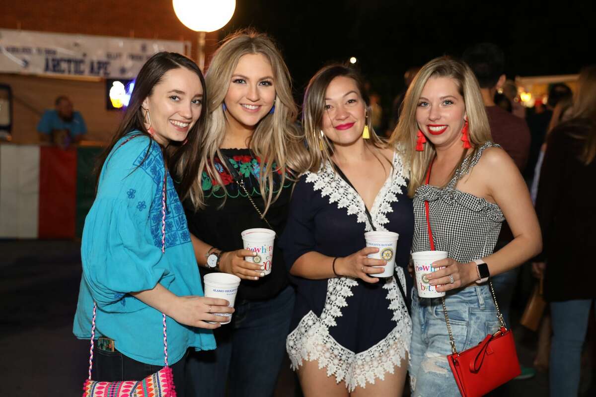 The 32nd annual Alamo Heights Night put the campus of the University of the Incarnate Word into a Fiesta mood Friday night, April 20, 2018.
