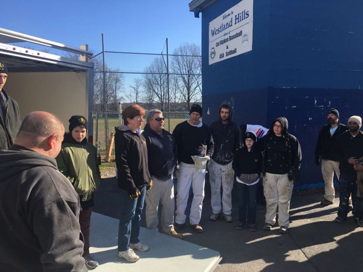 Painters union's effort improves Albany baseball fields