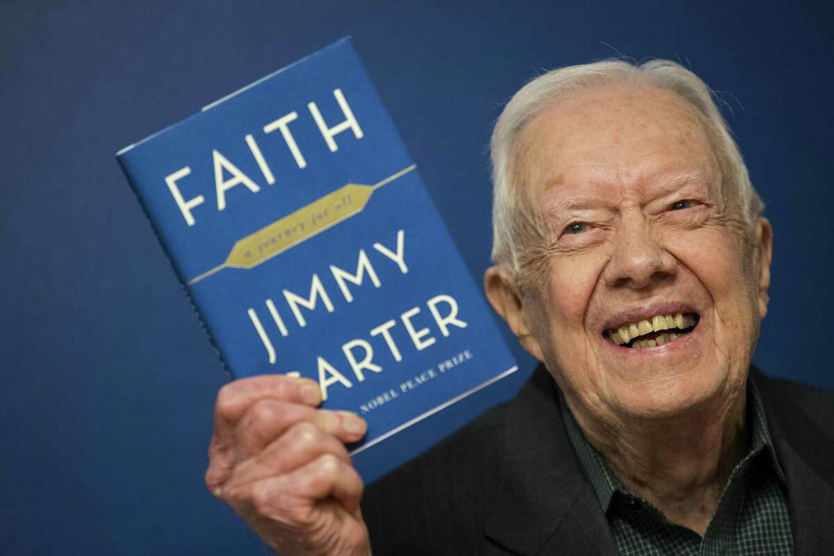 Jimmy Carter, 93, talks about his new book: ‘Faith’