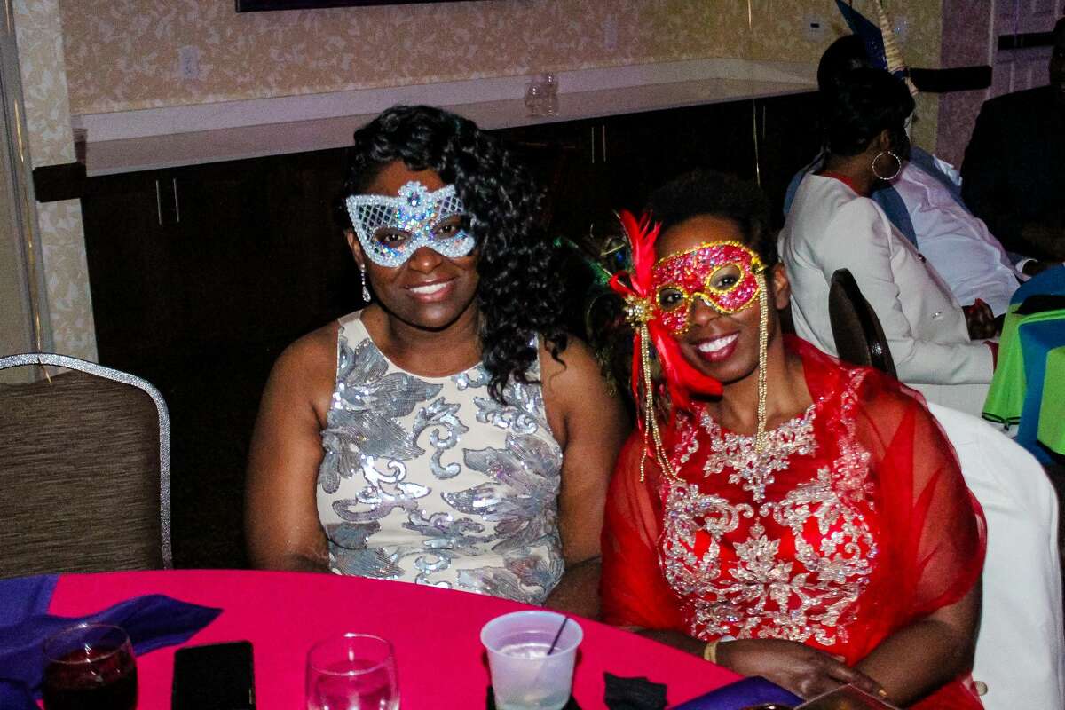 The Psi Alpha Chapter of the Omega Psi Phi Fraternity hosted the masquerade ball at the Hilton Garden Inn on Friday night, April 20, 2018.
