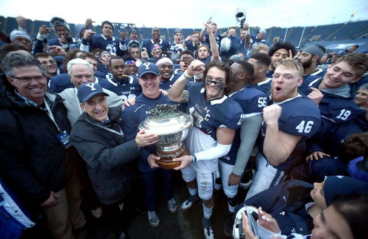 Yale captured the Ivy League title with its defeat of Harvard on Nov. 18.
