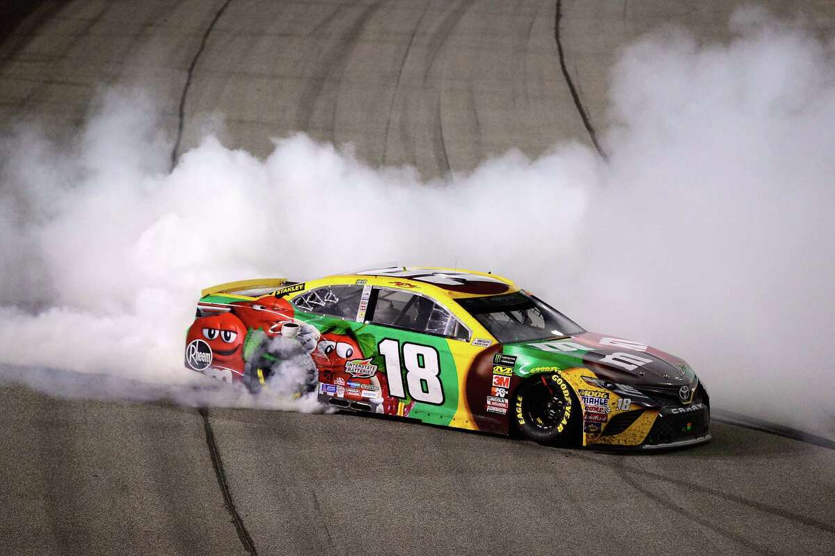 Kyle Busch Takes 3rd Cup Race In Row