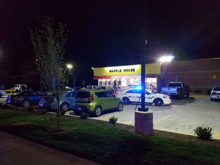 Police in Nashville say multiple people are dead after a shooting at a Waffle House restaurant on April 22, 2018. Photo:  Metro Nashville PD/Handout