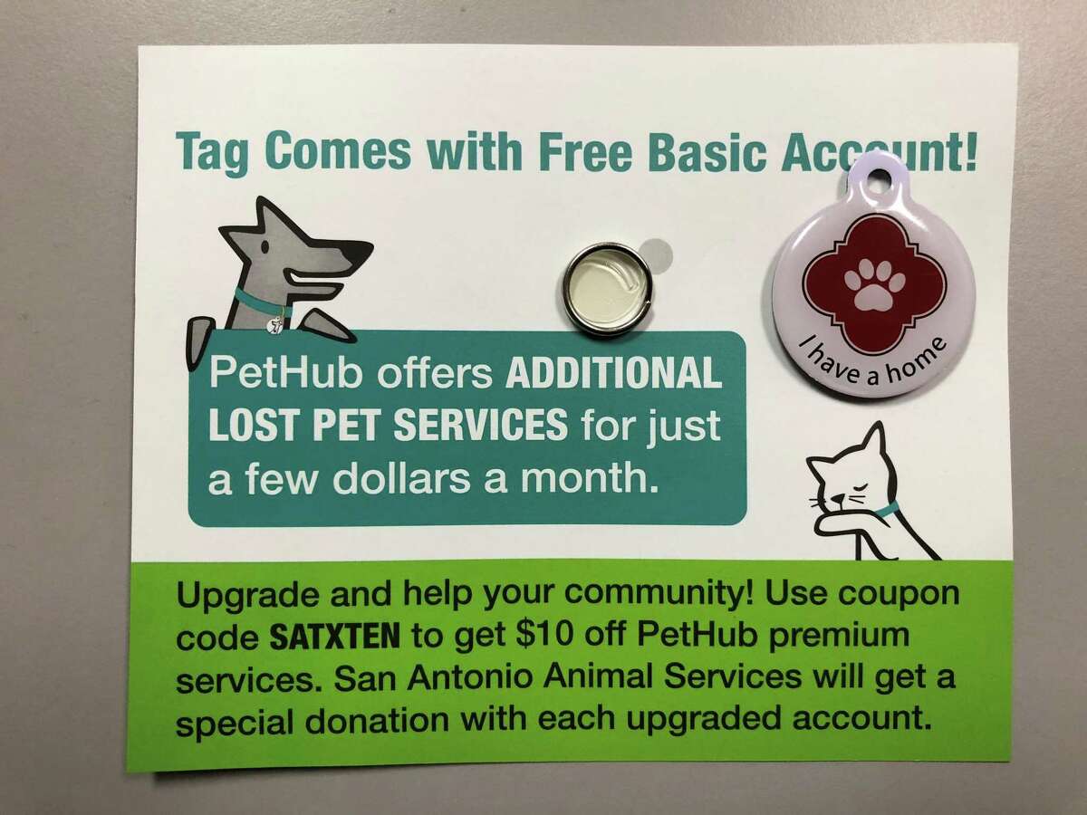 The digital pet ID tags enable anyone with a smartphone to scan the badge and alert an owner that their pet has been found.