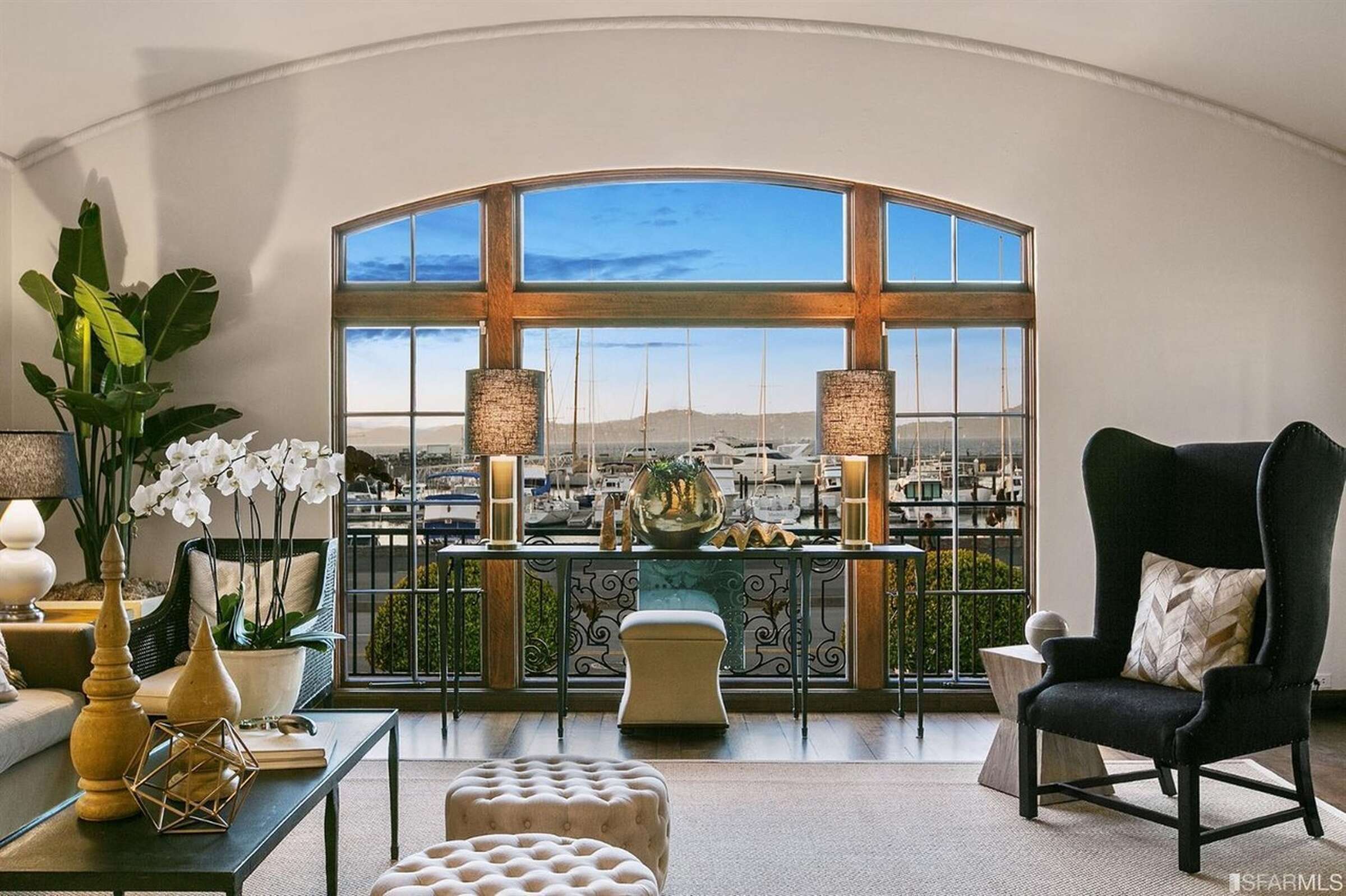 Spanish Mediterranean with frontrow spot on S.F. Bay listed for 5.9