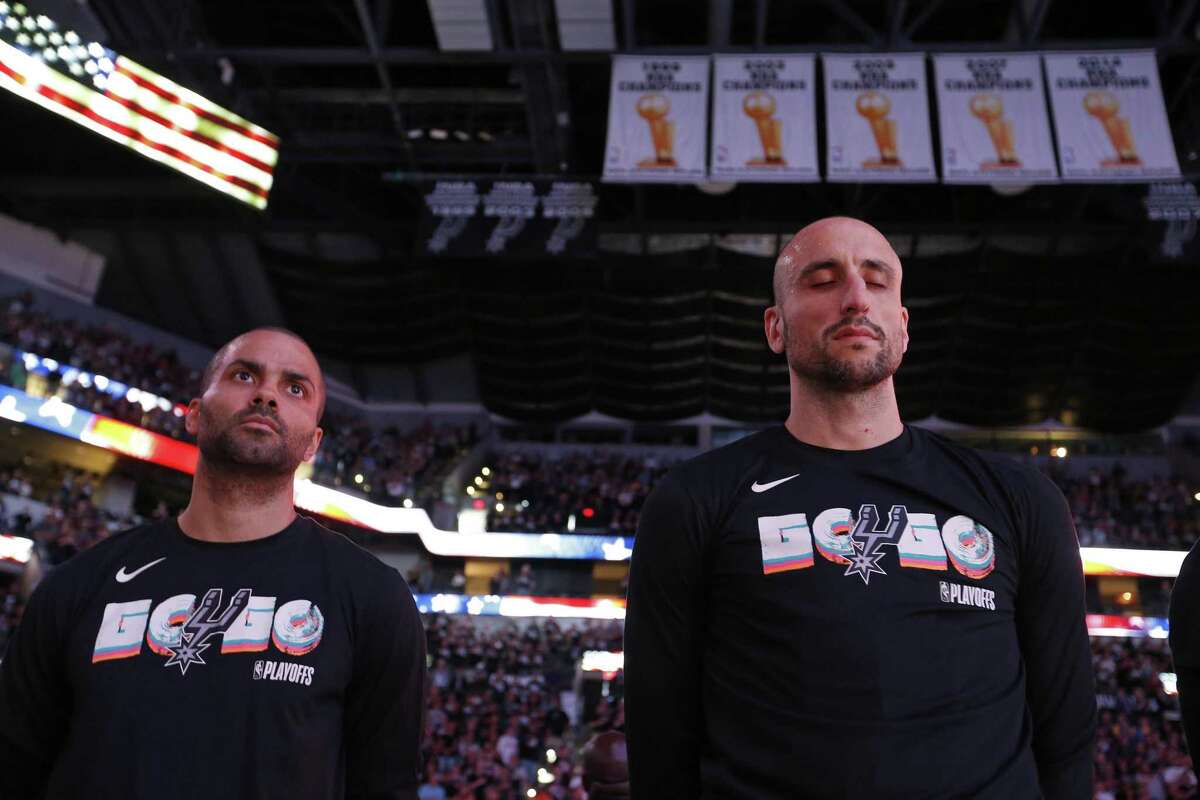Tony Parker says Manu Ginobili’s jersey retirement ceremony Thursday at the AT&T Center will be “emotional.” The two won four titles in their 16 years together with the Spurs.
