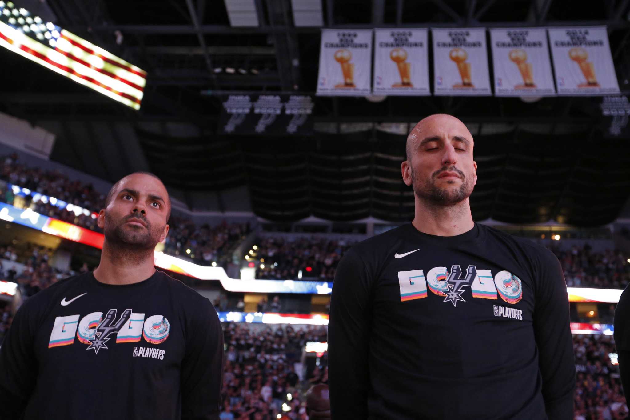 San Antonio Spurs retire Manu Ginobili's jersey during emotional ceremony, NBA News